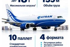 Грузовой флот АТРАН активизировался: первый рейс Москва Мирный после перерыва выполнен успешно Грузовой флот АТРАН активизировался: первый рейс Москва Мирный после перерыва выполнен успешно